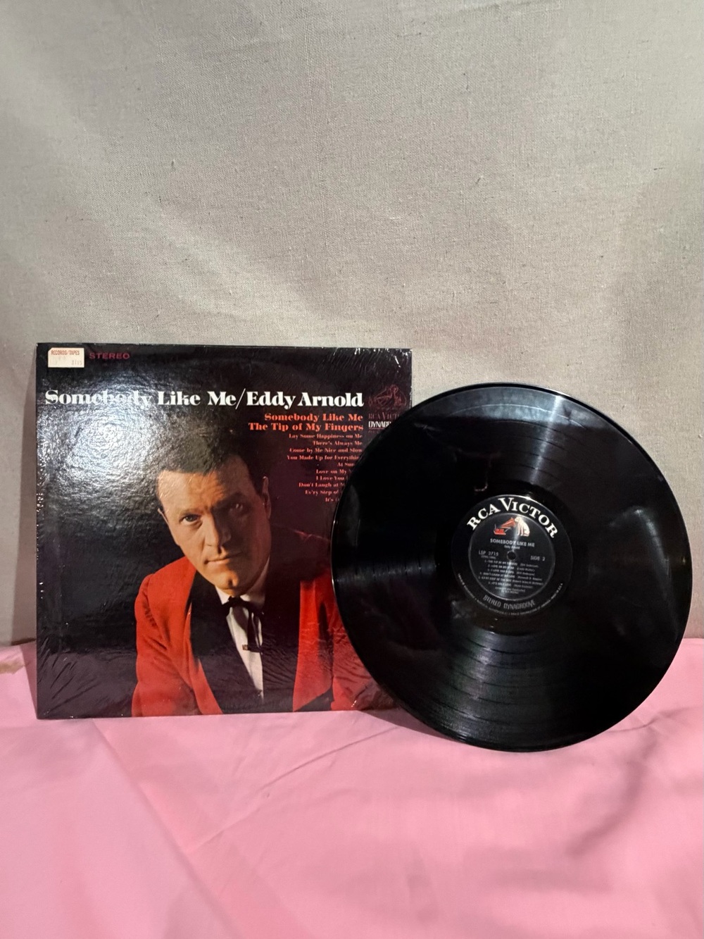 RCA Victor Eddy Arnold vinyl record Album